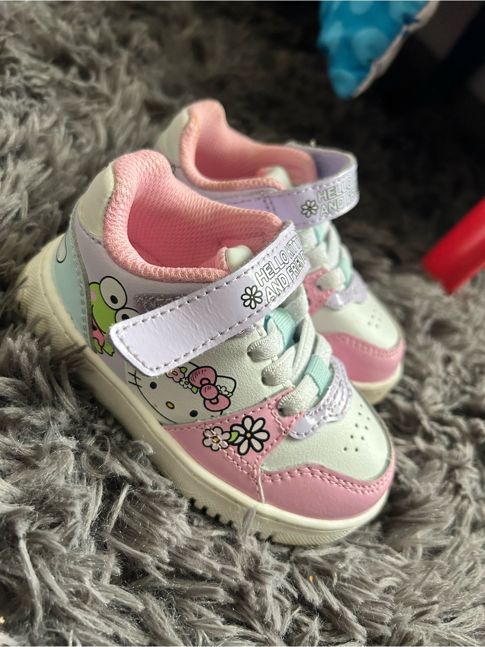 Disney Pink, Mint & Lavender Toddler Cartoon Sneakers